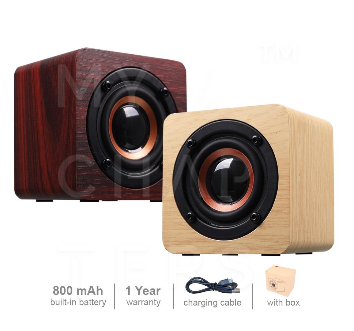 PBS 121 Mini Wooden Bluetooth Speaker